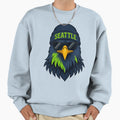 Seattle Seahawk Fan Art Sweatshirt - Aesthetic Graphic Unisex - T-Shirt, Sweatshirt, Hoodie