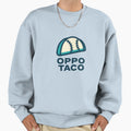 Oppo Taco Baseball Sweatshirt - Fun Novelty Design Men Women - T-Shirt, Sweatshirt, Hoodie