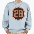 Randy Myers 28 Jersey Number Sweatshirt - Novelty Apparel for Adults - T-Shirt, Sweatshirt, Hoodie