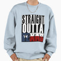 Texas Lovers Straight Outta Texas21 Sweatshirt - Novelty Apparel Unisex - T-Shirt, Sweatshirt, Hoodie