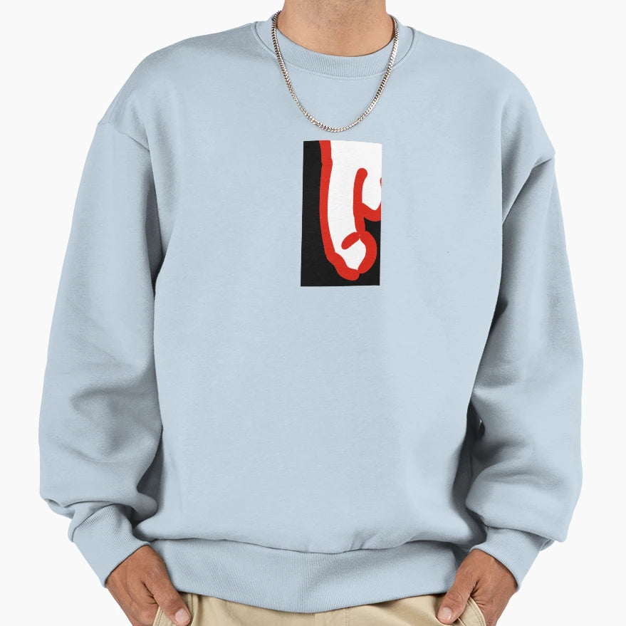 Le P Nis En Rouge Sweatshirt - Minimalist Print Unisex - T-Shirt, Sweatshirt, Hoodie