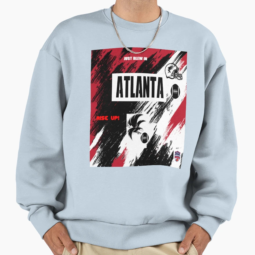 American Football Atlanta Sweatshirt - Streetwear Style Unisex - T-Shirt, Sweatshirt, Hoodie