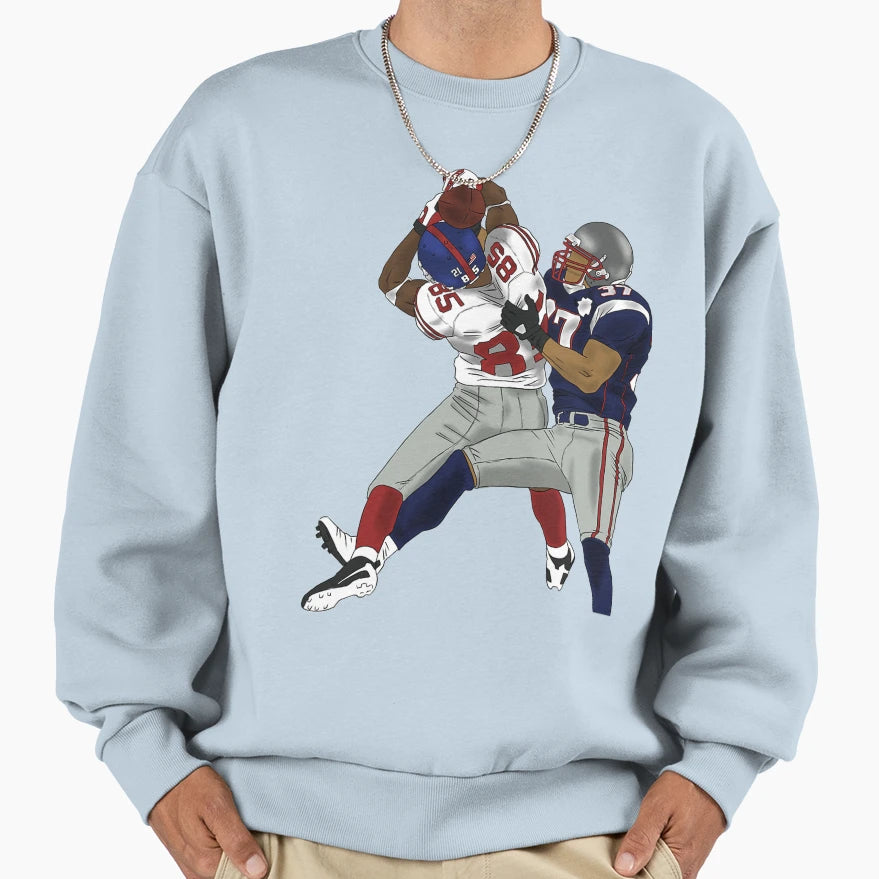 Helmet Catch Sweatshirt - Casual Everyday Wear Unisex - T-Shirt, Sweatshirt, Hoodie
