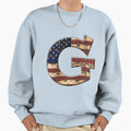 Letter G Sweatshirt - Trendy Graphic for Adults - T-Shirt, Sweatshirt, Hoodie