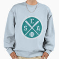 Seattle Baseball Fan Wa Team Gift Sweatshirt - Minimalist Print Unisex - T-Shirt, Sweatshirt, Hoodie