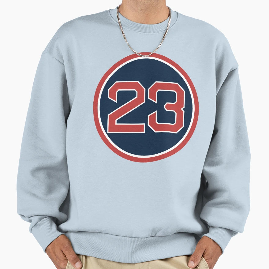 Michael Chavis 23 Jersey Number Sweatshirt - Fun Novelty Design Unisex - T-Shirt, Sweatshirt, Hoodie