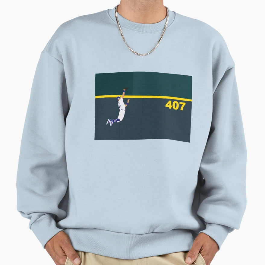 Bellinger Home Run Robbery Sweatshirt - Trendy Graphic Unisex - T-Shirt, Sweatshirt, Hoodie