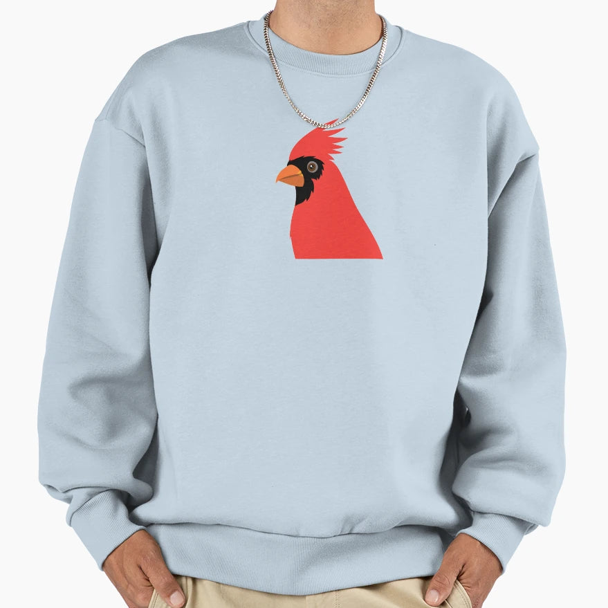 Birds Cardinal Sweatshirt - Novelty Apparel for Adults - T-Shirt, Sweatshirt, Hoodie
