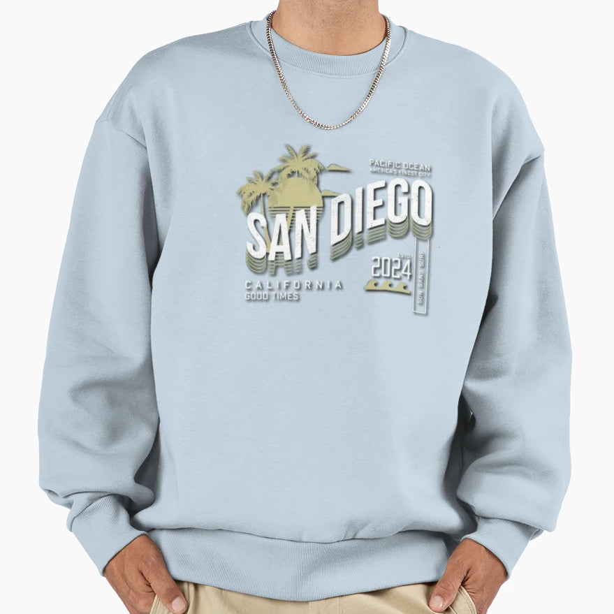 San Diego Sweatshirt - Trendy Graphic Men Women - T-Shirt, Sweatshirt, Hoodie