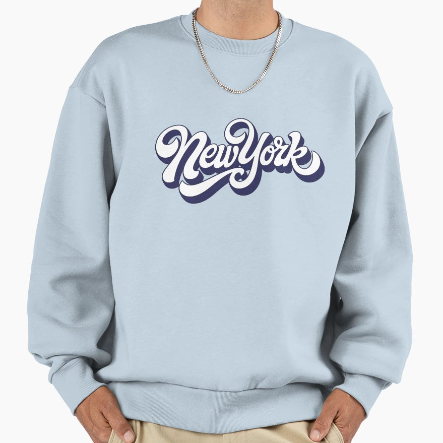New York Sweatshirt - Graphic Print for Adults - T-Shirt, Sweatshirt, Hoodie