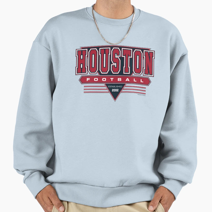 Houston Football Texans Inspired 90S Sweatshirt - Graphic Print Unisex - T-Shirt, Sweatshirt, Hoodie