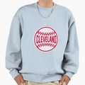 Cleveland Baseball Stitches Sweatshirt - Minimalist Print for Adults - T-Shirt, Sweatshirt, Hoodie