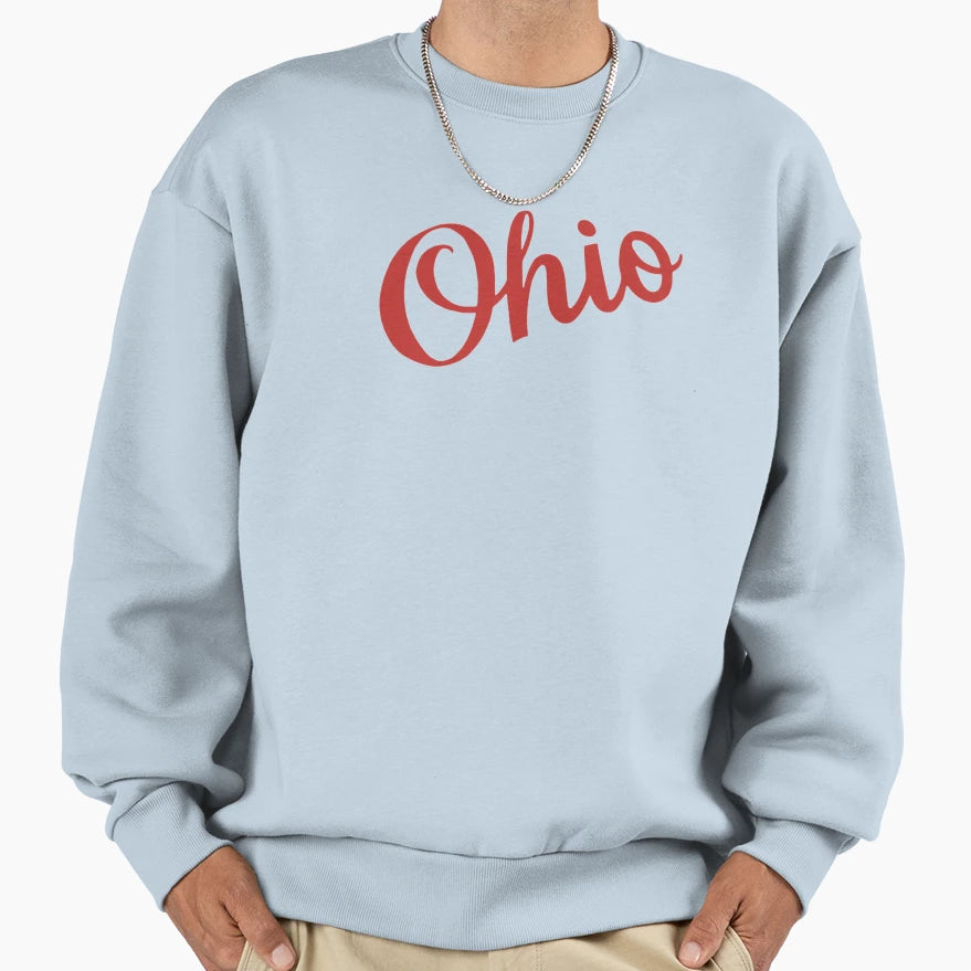 Script Ohio Sweatshirt - Casual Everyday Wear Unisex - T-Shirt, Sweatshirt, Hoodie