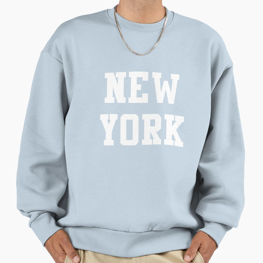 New York Sweatshirt - Fun Novelty Design for Adults - T-Shirt, Sweatshirt, Hoodie