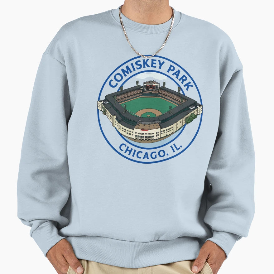 Comiskey Park Palace 35Th Sweatshirt - Minimalist Print for Adults - T-Shirt, Sweatshirt, Hoodie