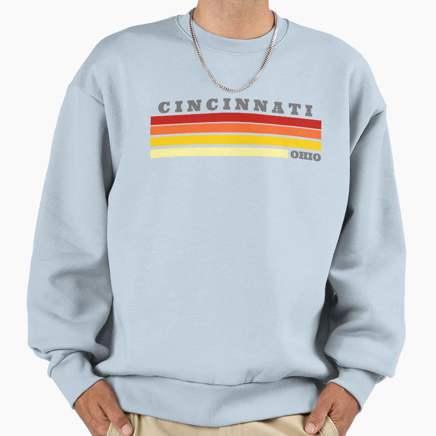 Cincinnati Ohio Sweatshirt - Fun Novelty Design Men Women - T-Shirt, Sweatshirt, Hoodie