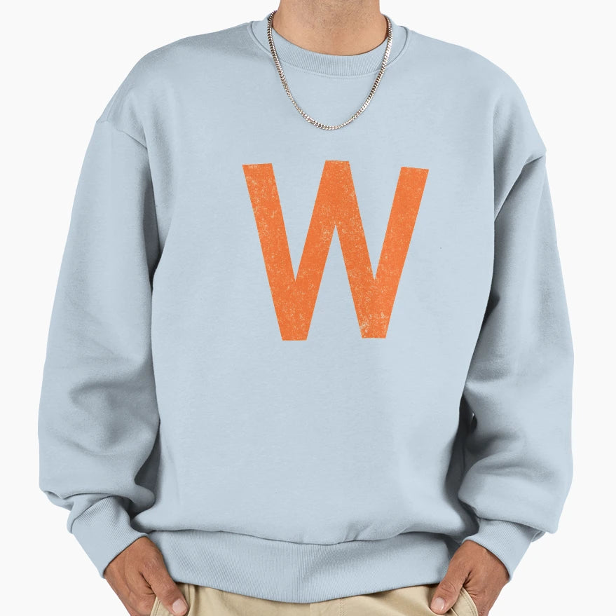 W Chicago Bears Win Sweatshirt - Minimalist Print Men Women - T-Shirt, Sweatshirt, Hoodie