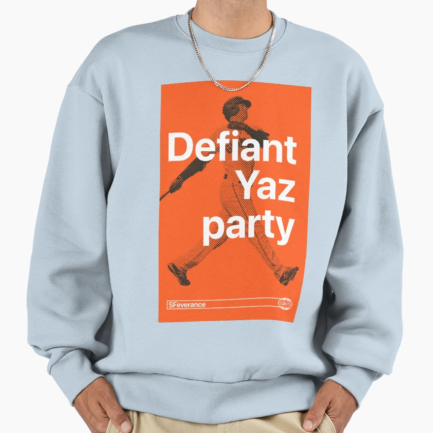 Defiant Yaz Party Sweatshirt - Casual Everyday Wear for Adults - T-Shirt, Sweatshirt, Hoodie