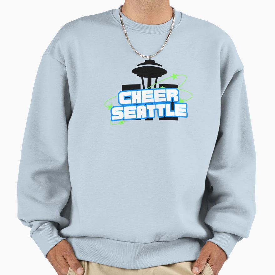 Y2K Skyline Sweatshirt - Graphic Print for Adults - T-Shirt, Sweatshirt, Hoodie