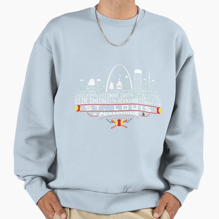 Art St Louis Cardinals Sweatshirt - Custom Art Print Men Women - T-Shirt, Sweatshirt, Hoodie