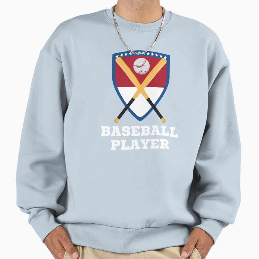 Baseball Pro Player Gift Sweatshirt - Custom Art Print Unisex - T-Shirt, Sweatshirt, Hoodie