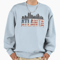 Atlanta Grunge Patriot Sweatshirt - Custom Art Print for Adults - T-Shirt, Sweatshirt, Hoodie