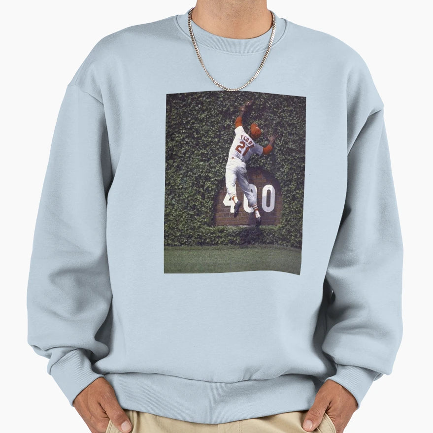 Flood Wrigley Field Outfield Ivy Sweatshirt - Streetwear Style for Adults - T-Shirt, Sweatshirt, Hoodie