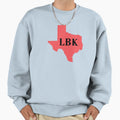 Lbk Texas Red Sweatshirt - Minimalist Print Unisex - T-Shirt, Sweatshirt, Hoodie