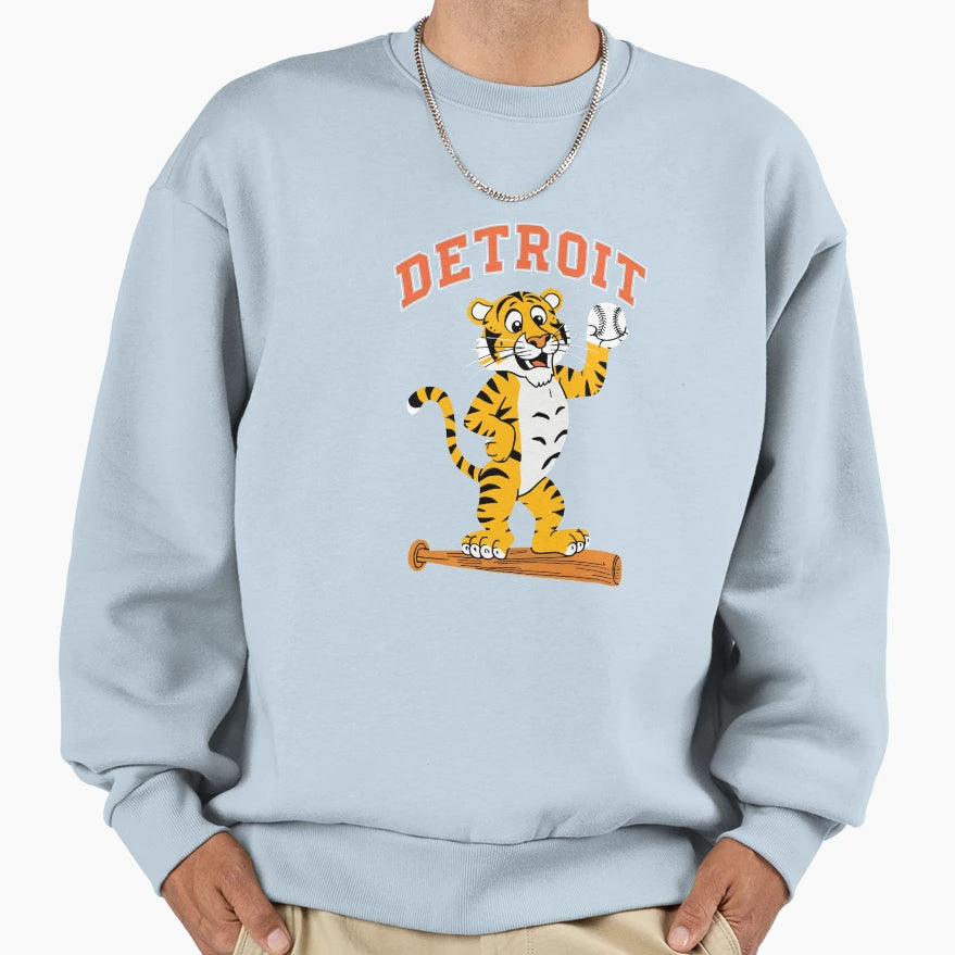 Detroit Lovers Animal Evergreen Gifts Sweatshirt - Unique Graphic Men Women - T-Shirt, Sweatshirt, Hoodie