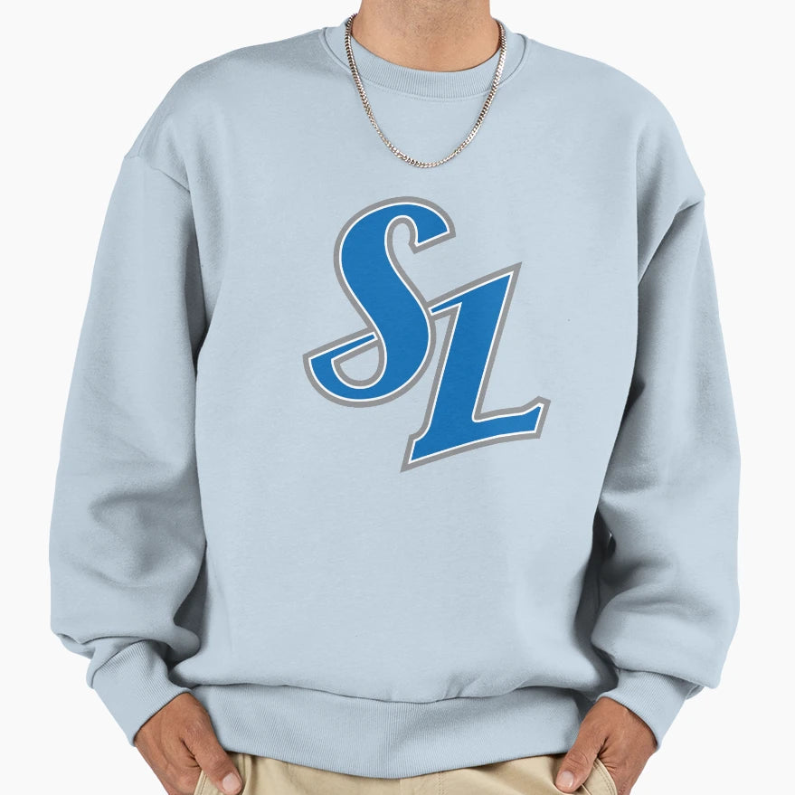 Kbo Samsung Lions Logo Emblem 2 Korea Sweatshirt - Streetwear Style Unisex - T-Shirt, Sweatshirt, Hoodie