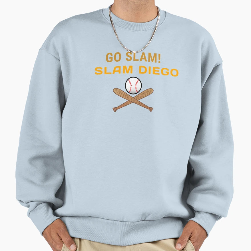 Go Slam Slam Diego Designs Sweatshirt - Minimalist Print Unisex - T-Shirt, Sweatshirt, Hoodie