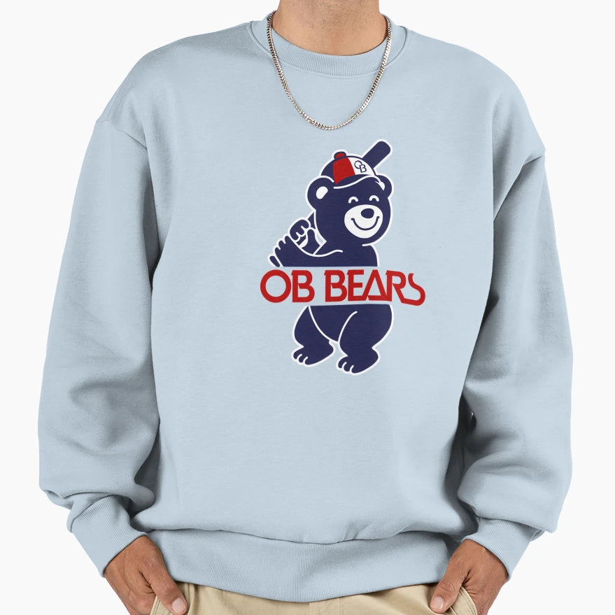 Ob Bear Home Sweatshirt - Trendy Graphic Unisex - T-Shirt, Sweatshirt, Hoodie