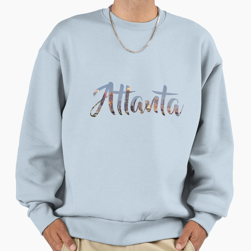 Atlanta Sweatshirt - Fun Novelty Design for Adults - T-Shirt, Sweatshirt, Hoodie
