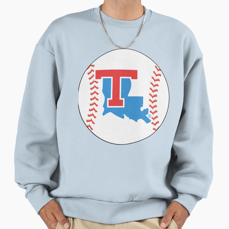 Louisiana Tech Baseball Sweatshirt - Streetwear Style Men Women - T-Shirt, Sweatshirt, Hoodie