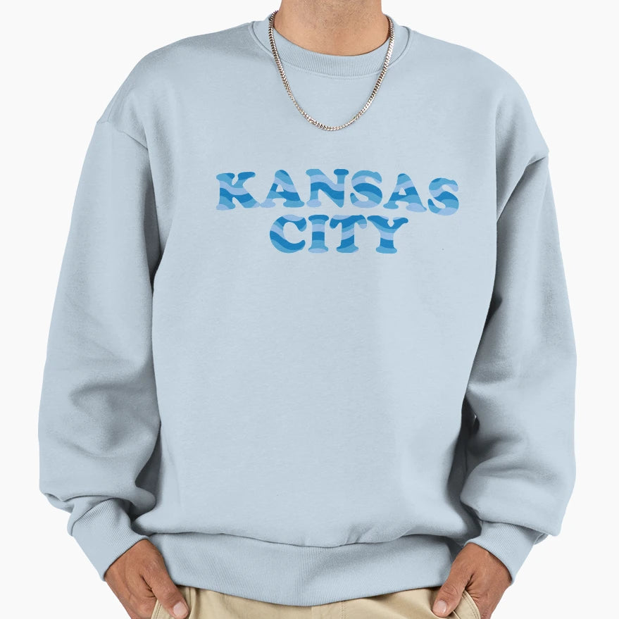 Copy Kansas City Sweatshirt - Aesthetic Graphic for Adults - T-Shirt, Sweatshirt, Hoodie
