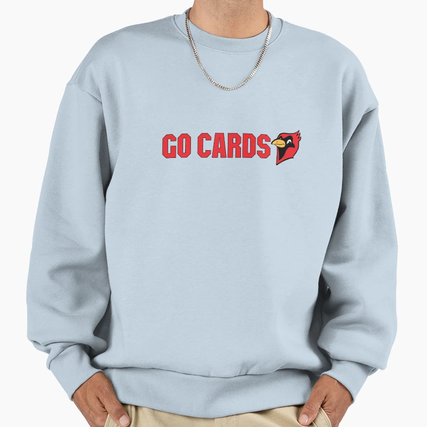 Otterbein Go Cards Sweatshirt - Fun Novelty Design Unisex - T-Shirt, Sweatshirt, Hoodie