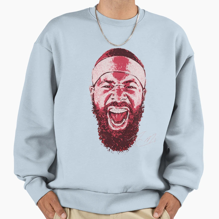 Markieff Morris Scream Sweatshirt - Trendy Graphic for Adults - T-Shirt, Sweatshirt, Hoodie