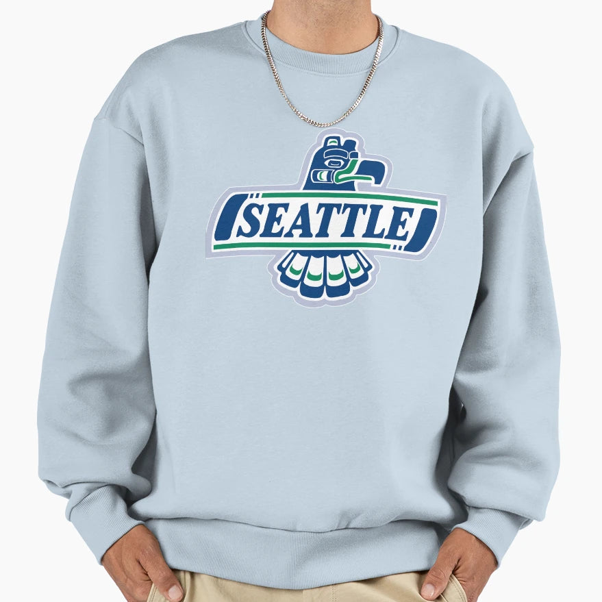 Seattle Thunderbirds Icon T-Shirt - Trendy Graphic for Adults - T-Shirt, Sweatshirt, Hoodie