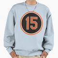 Chance Cisco 15 Jersey Number Sweatshirt - Trendy Graphic Men Women - T-Shirt, Sweatshirt, Hoodie