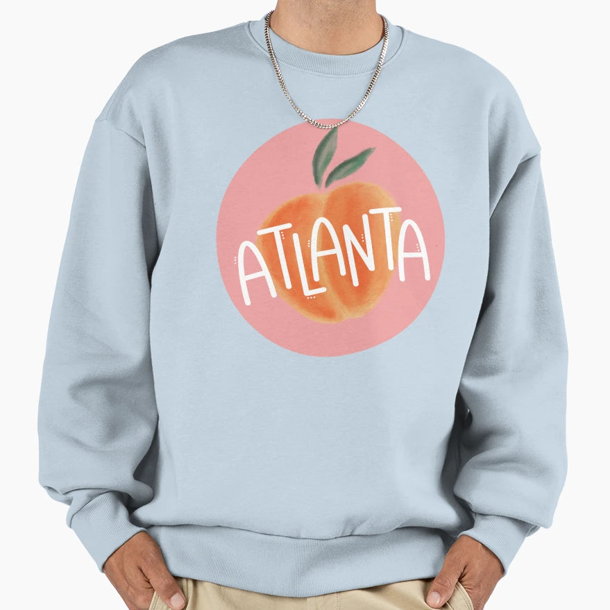 Atlanta Sweatshirt - Aesthetic Graphic Men Women - T-Shirt, Sweatshirt, Hoodie