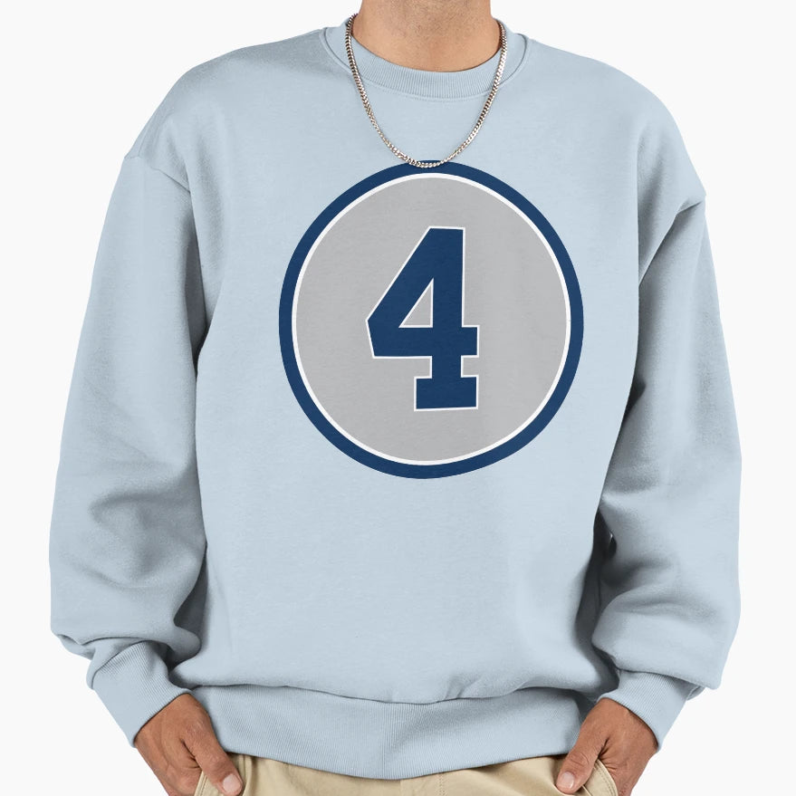 Lou Gehrig 4 Away Jersey Number Sweatshirt - Graphic Print for Adults - T-Shirt, Sweatshirt, Hoodie