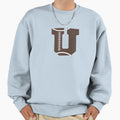 Personalized Football Initial U Sweatshirt - Streetwear Style Unisex - T-Shirt, Sweatshirt, Hoodie
