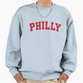 Philadelphia Distressed Philly Sweatshirt - Graphic Print Unisex - T-Shirt, Sweatshirt, Hoodie