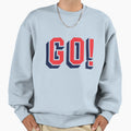Go Trendy Text Sweatshirt - Aesthetic Graphic for Adults - T-Shirt, Sweatshirt, Hoodie