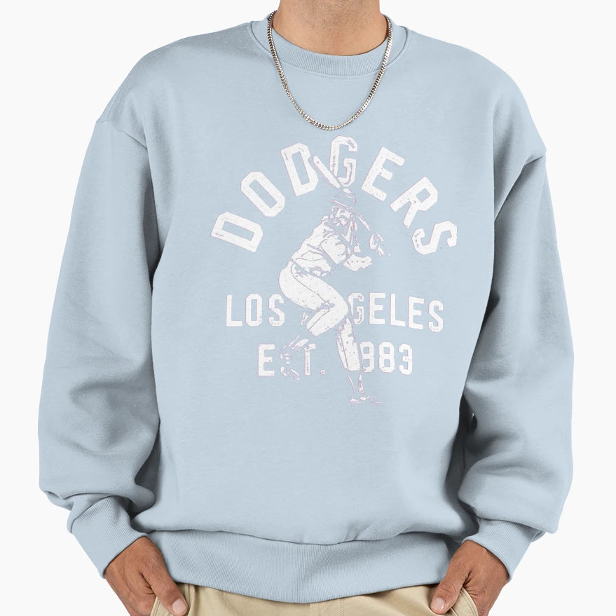 Baseball Los Angeles Dodgers Sweatshirt - Casual Everyday Wear for Adults - T-Shirt, Sweatshirt, Hoodie