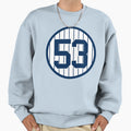 Zack Britton 53 Jersey Number Sweatshirt - Casual Everyday Wear Unisex - T-Shirt, Sweatshirt, Hoodie