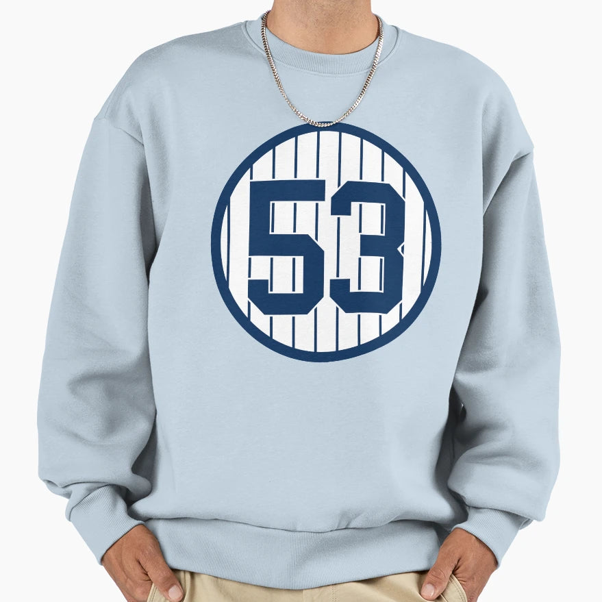 Zack Britton 53 Jersey Number Sweatshirt - Casual Everyday Wear Unisex - T-Shirt, Sweatshirt, Hoodie