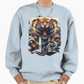 Tiger Sweatshirt - Casual Everyday Wear Men Women - T-Shirt, Sweatshirt, Hoodie
