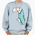 Cook County Flag Map Sweatshirt - Minimalist Print Men Women - T-Shirt, Sweatshirt, Hoodie