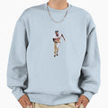 Hank Aaron Sweatshirt - Minimalist Print Men Women - T-Shirt, Sweatshirt, Hoodie